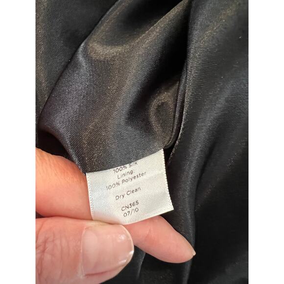 Talbots metallic sequin midi special occasion dress 4 - Picture 6 of 6